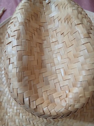 Cappello country in paglia leggerissima beige