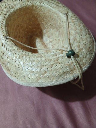 Cappello country in paglia leggerissima beige
