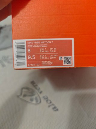 Nike free metcon 7 talla 41 originales.