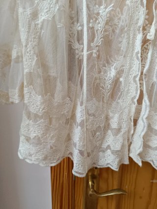 Cárdigan tul bordado talla única 48/50