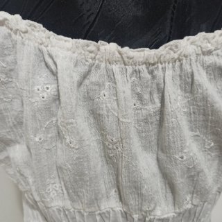 Vestito bianco corto