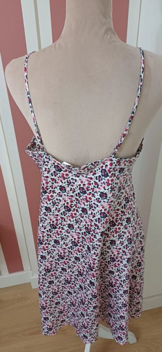 Conjunto Bata y Camisón Satén Indigo Sky