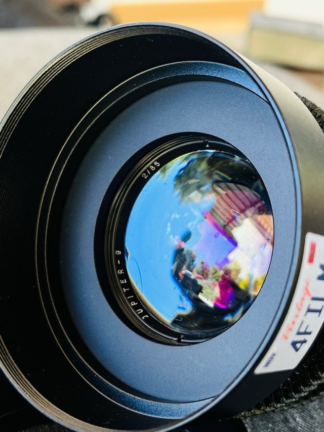 Jupiter-9 85mm f/2 Cinemod M42 Objetivo