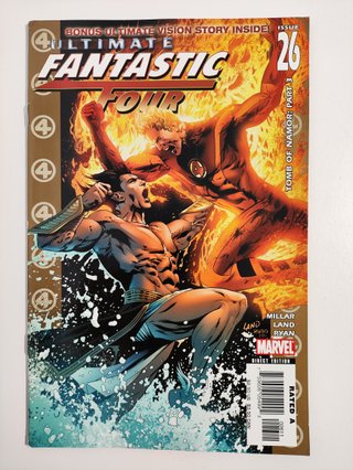 Ultimate Fantastic Four 24 , 25 & 26 - NAMOR