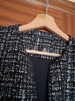 Chaqueta vestir estampada