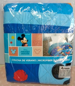Colcha Verano Mickey Microfibra Disney