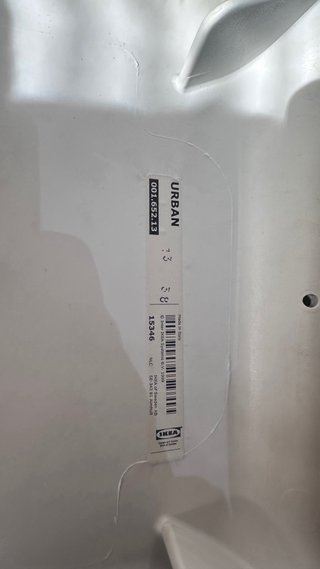 Trona, Silla alta blanca para bebé IKEA
