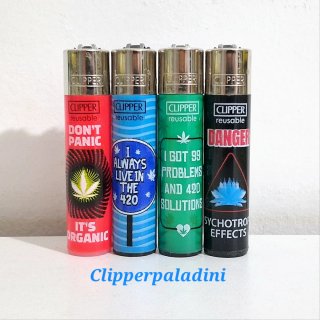 Set 4 Accendini Clipper