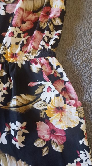 Mono corto estampado floral