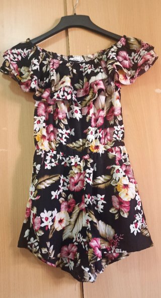 Mono corto estampado floral