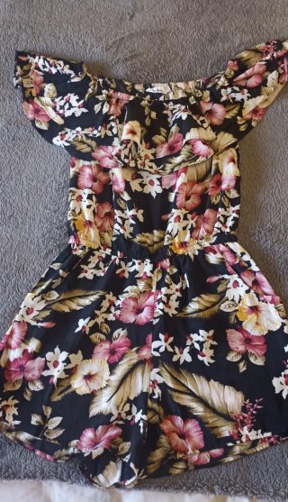 Mono corto estampado floral