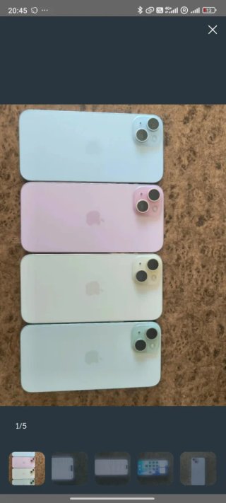 iPhone 15 Plus Blu e Rosa