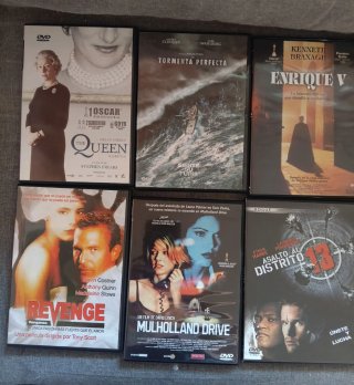 Lote Películas DVD (Español)