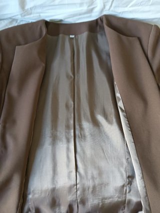 Giacca elegante color tabacco