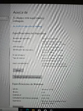 Portátil Lenovo Thinkpad Windows 10 Pro