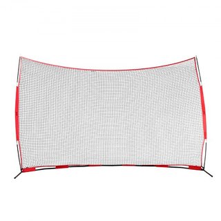 Red de Respaldo Barricada, 16x10 pies Red de Barrera para Deportes de Pelota, Equipo de Práctica Portátil con Bolsa de Transporte, Pantalla de Protección para Entrenamiento de Béisbol, Softbol, La...