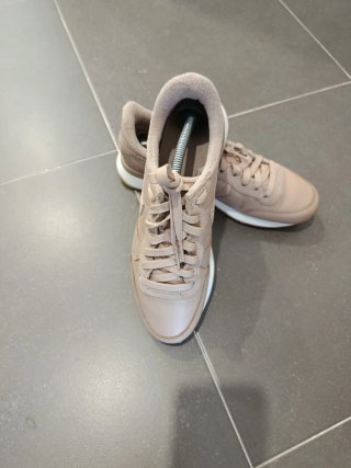 Zapatillas Nike Piel Beige/Rosa