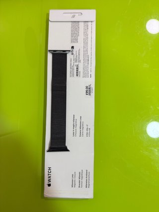 Correa Milanesa Apple Watch 45MM Graphite Acero