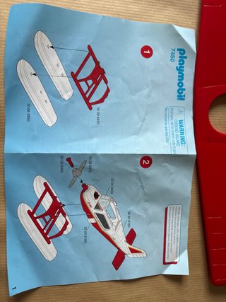 Hidroavión Playmobil 7450