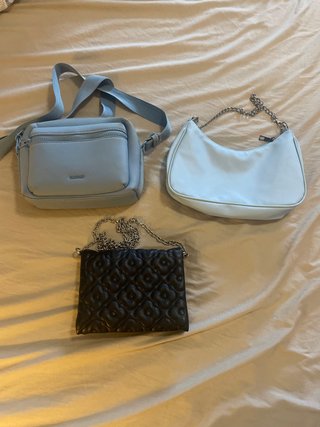 Lote 3 Bolsos Bershka, Shein, Parfois