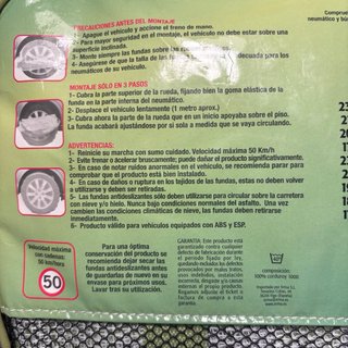 Fundas para nieve DRIVETEX Talla 73