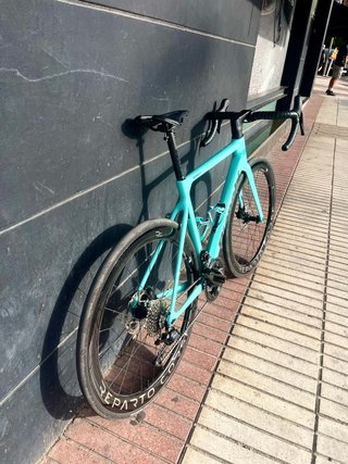 Bicicleta de carretera Bianchi Sprint Celeste