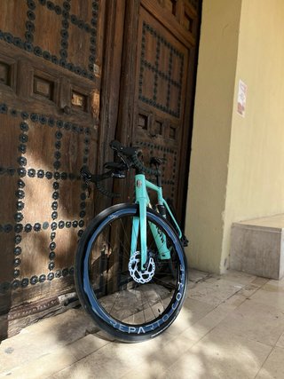 Bicicleta de carretera Bianchi Sprint Celeste