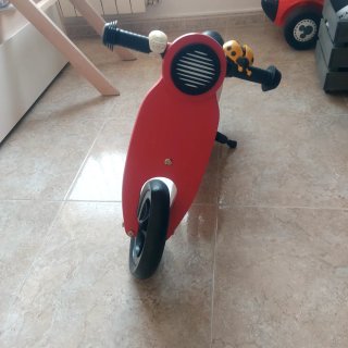 Correpasillos Moto Madera