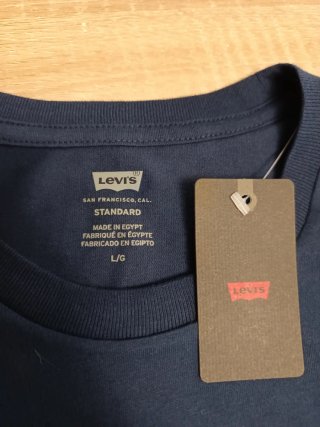 Camiseta Levi's Hombre Azul Talla M Nueva