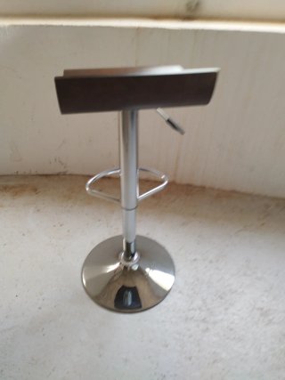 Taburete de cocina madera y metal
