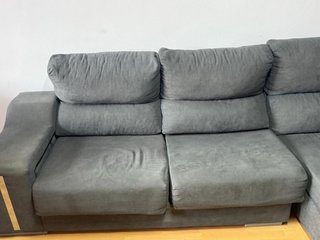Sofá Chaise Longue Gris - Buen Estado