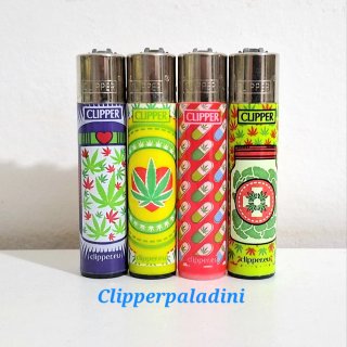 Set 4 Accendini Clipper Tematici