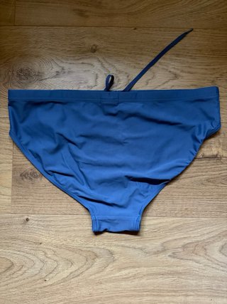 Bañador slip Adidas azul