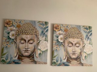 Cuadros Buda Set 2 Piezas