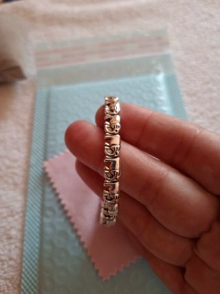 Pulsera Esclava Elefantes Suerte