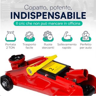 Sollevatore Idraulico 2 Tonnellate