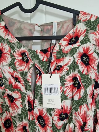 Vestido floral corto Pepe Jeans Talla S