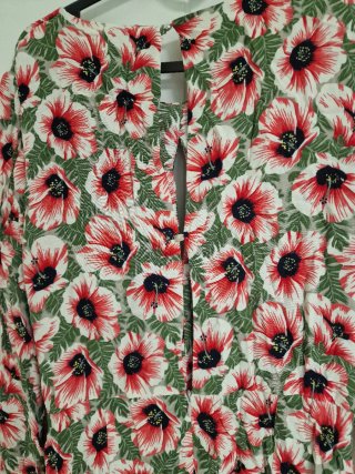 Vestido floral corto Pepe Jeans Talla S
