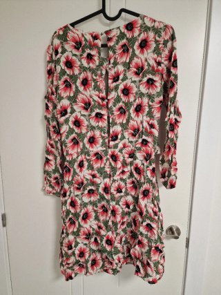 Vestido floral corto Pepe Jeans Talla S