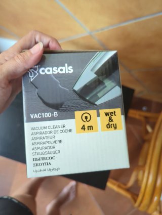 Aspiradora Casals VAC 100-B 12V