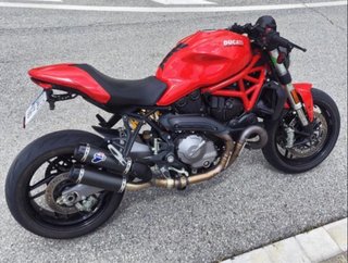 Ducati Monster 821. Limitada en papeles A2