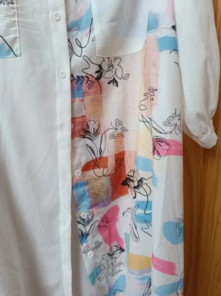 Vestido Verano Talla 52/54 Multicolor
