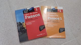 Libro Passos 1 catalán + libro ejercicios d regalo