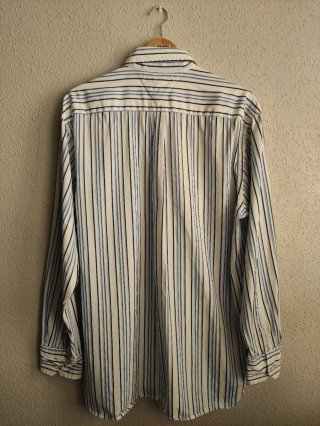 Camisa Tommy Hilfiger L rayas blanco azul