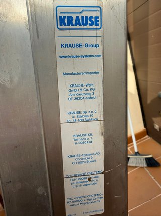 Escalera aluminio telescópica 2 tramos