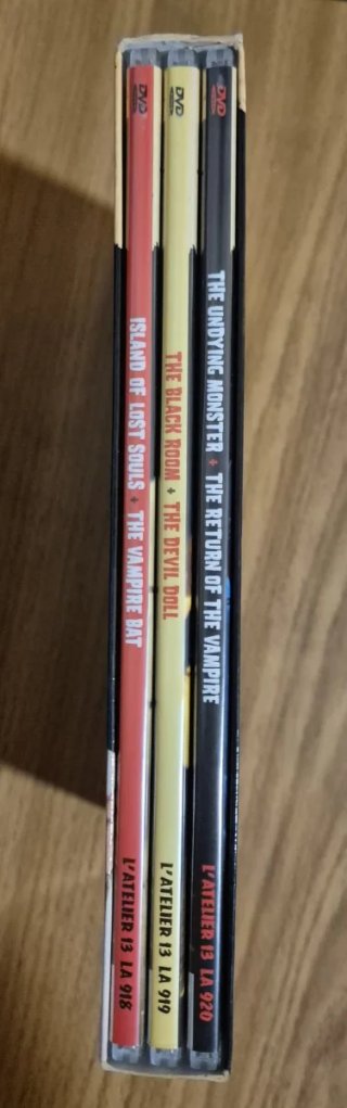 DVD Los Grandes Clásicos del Cine de Terror