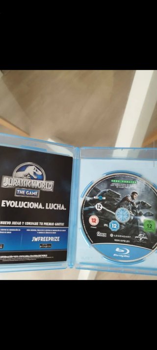 Jurassic World Blu-ray Español
