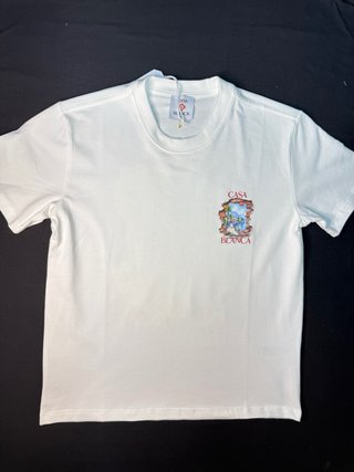 T-shirt Casablanca Bianca Taglia XL