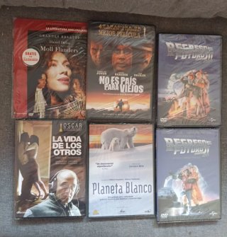 Lote 5 Películas nuevas.DVD:Cada película 2€.