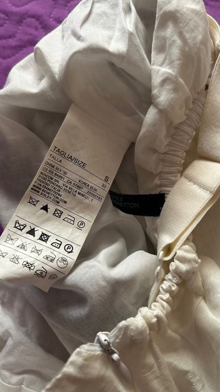 Vestido Verano Benetton Flores Corto
